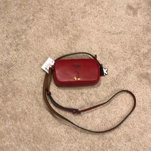 NWT small Disney Coach crossbody bag